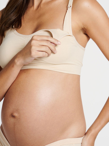 Underworks Women's Seamfree Maternity Bra 3 Pack - Multi - Size 18
