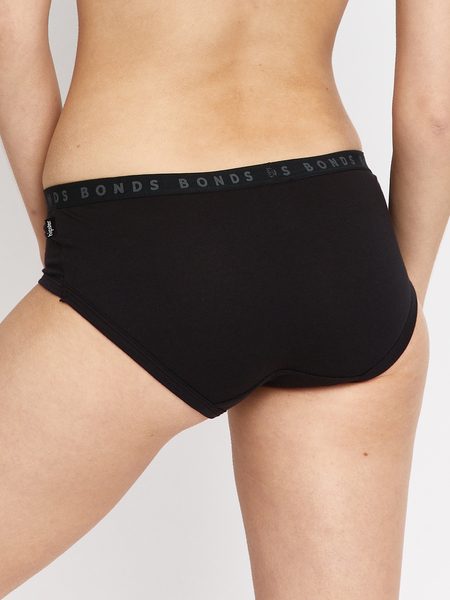 Buy Bonds Hipster Boyleg Match Its Womens Underwear - Black - MyDeal