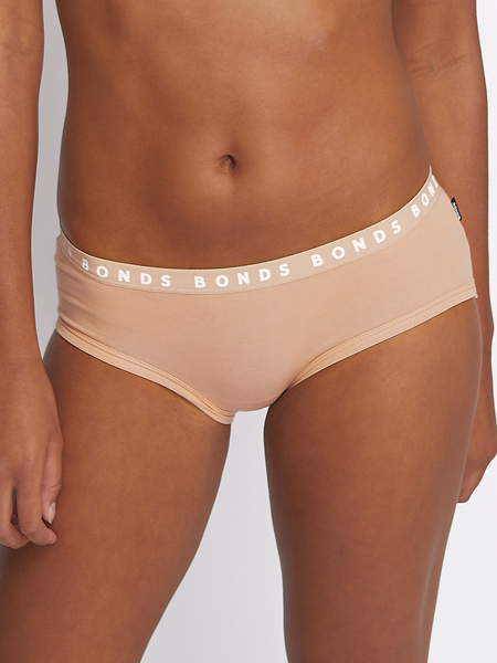Bonds Women's Everyday Hipster Bikini 4 Pack - Neutral - Size 14
