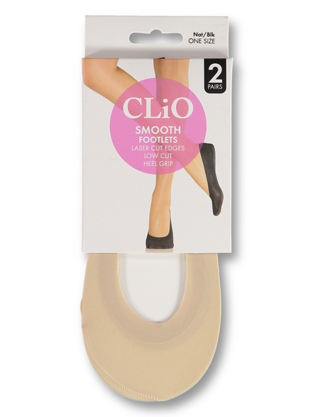 Footlet Smooth 2Pack Clio Womens