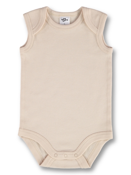 Light brown Baby 3 Pack Sleeveless Bodysuits