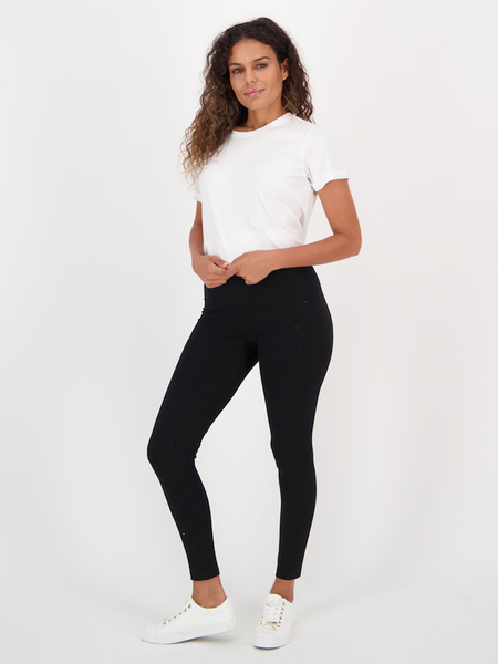 Black Womens Organic Blend Cotton Legging | Best&Less™ Online