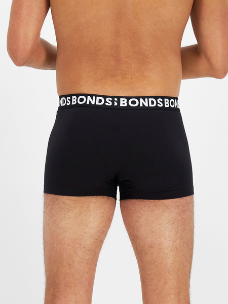2 X Bonds Everyday Trunks - Mens Underwear Black Shorts Boxers Briefs Jocks  - Onceit