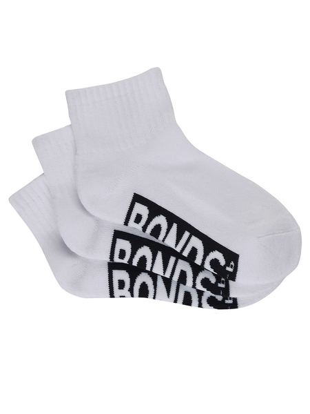 3 Pack sport socks black & grey - TEEN BOYS Socks