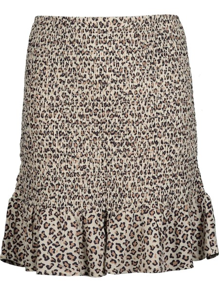 Miss Mango Shirred Animal Skirt