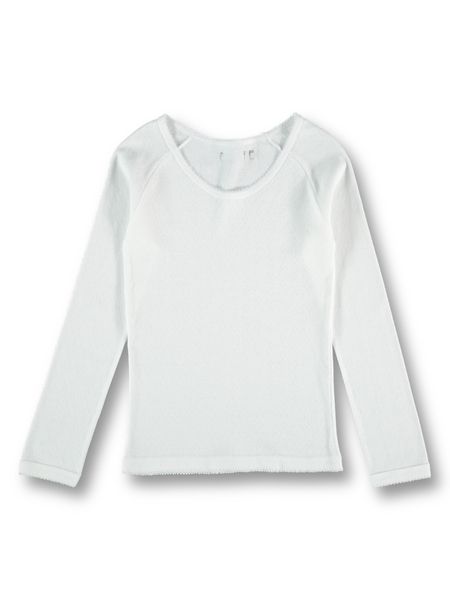 Pointelle Long Sleeve Thermal Top