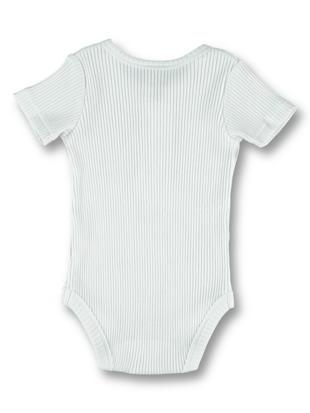 Baby Short Sleeve Rib Bodysuit
