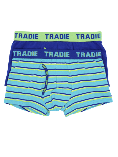 Boys Tradie 2 Pack Fly Front Trunk