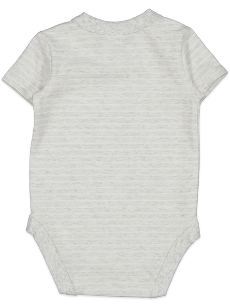 Baby Cotton Elastane Yarn Dyed Stripe Bodysuit