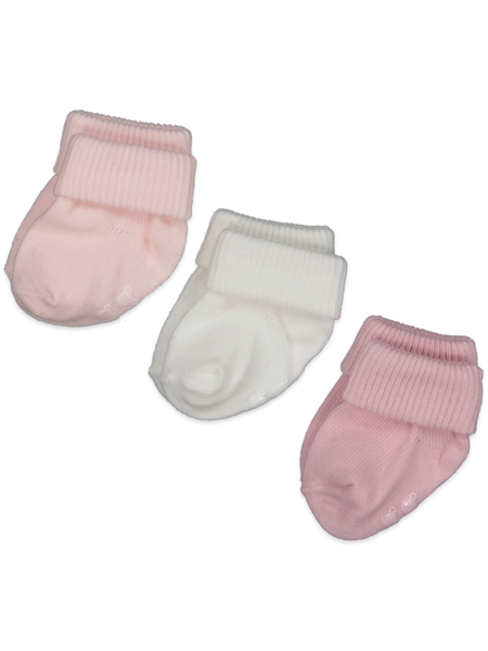 Baby Rib Socks. 3 Pack