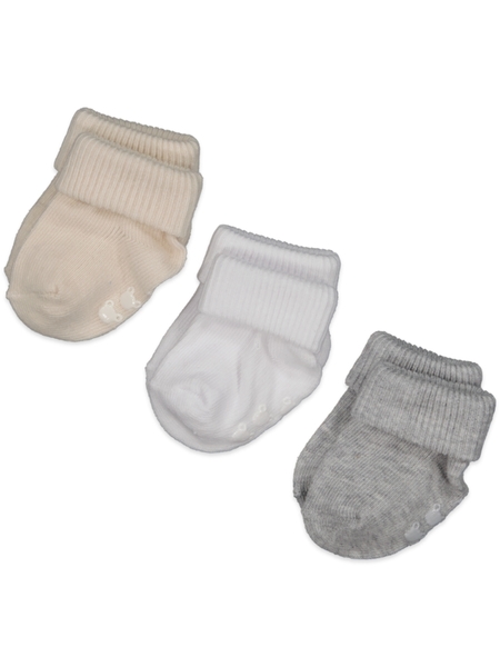 Baby Rib Socks. 3 Pack