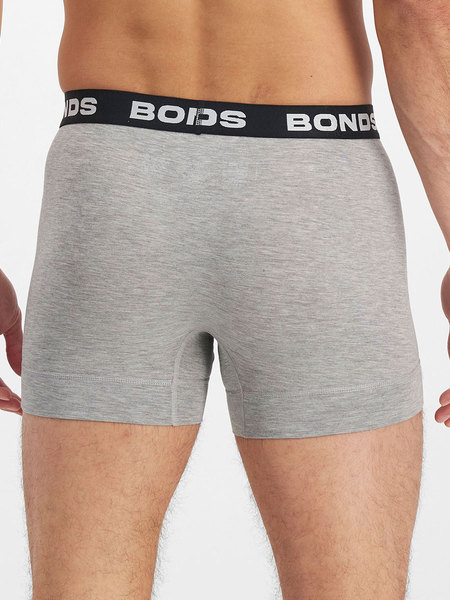 Bonds Men's Everyday Faves Trunk 2 Pack - Grey