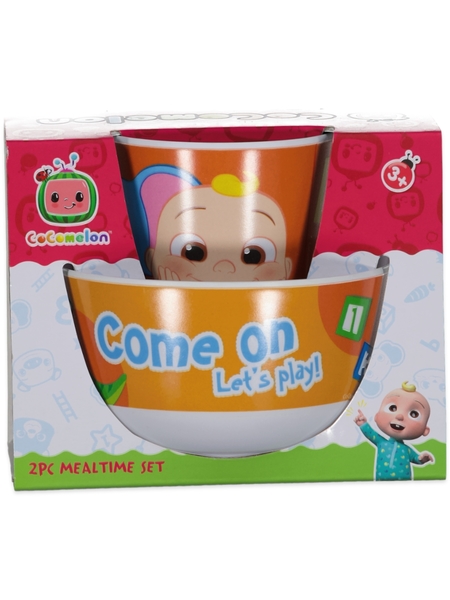 Coco Melon Kids 2 Pack Breakfast Set