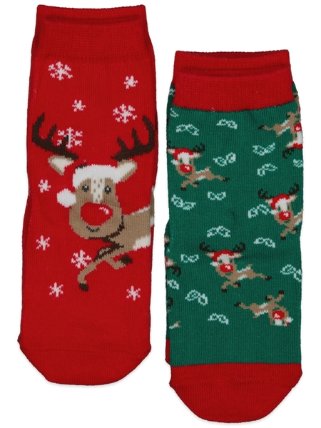 Kids Christmas Crew Socks