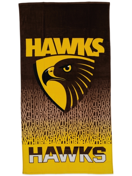 Hawthorn AFL Adult Towel