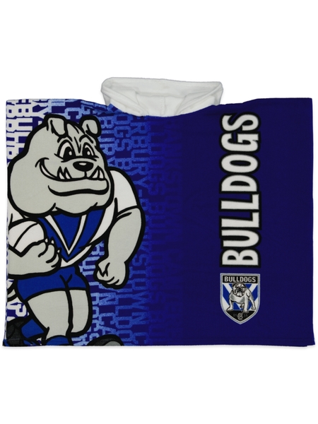 Bulldogs NRL Toddlers Hooded Towel