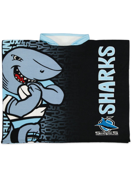 Sharks NRL Toddlers Hooded Towel