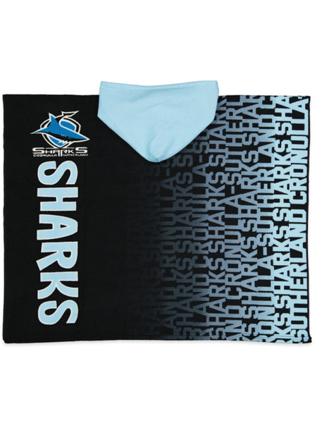 Sharks NRL Toddlers Hooded Towel