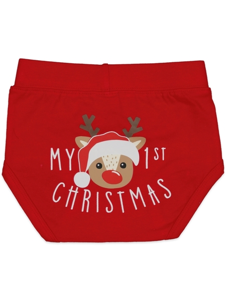 Baby Christmas Nappy Cover
