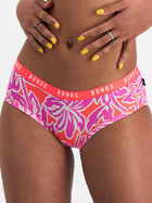Womens Bonds Hipster Boyleg WXJWA Underwear Stripes Knickers Orange Pink  White