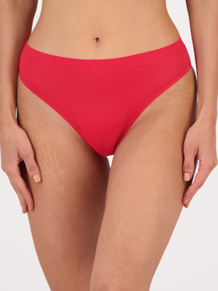 Brazilian High Cut Shimmer Bikini No Lines