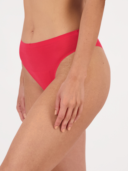 Brazilian High Cut Shimmer Bikini No Lines