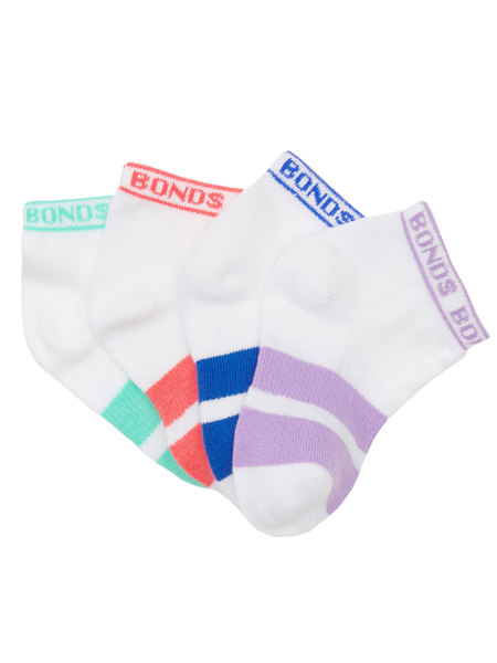 Baby Bonds Sportlet Sock 4 Pack