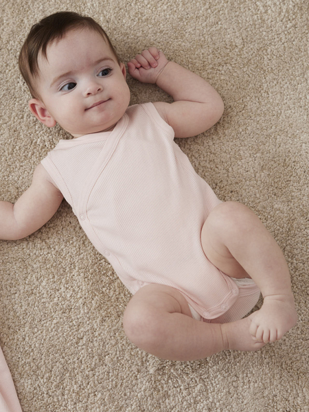 Baby Organic Cotton Sleeveless Bodysuit By Erin