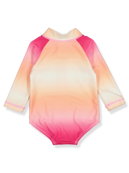 Baby Long Sleeve Printed Swimsuit
