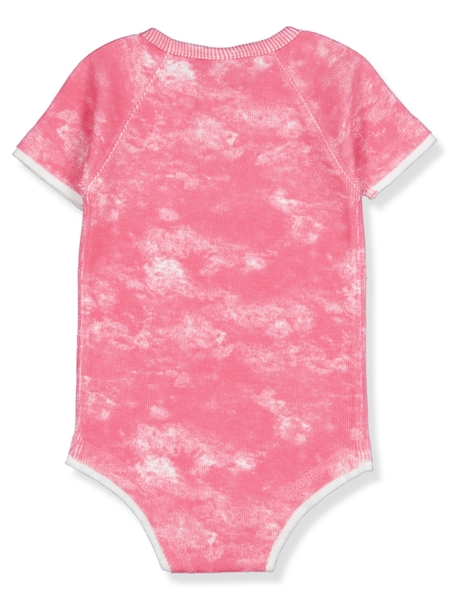 Medium pink Baby Short Sleeve Rib Bodysuit | Best&Less™ Online