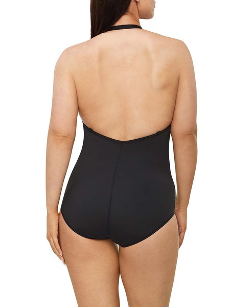 Nancy Ganz Body Define Backless Bodysuit, Black