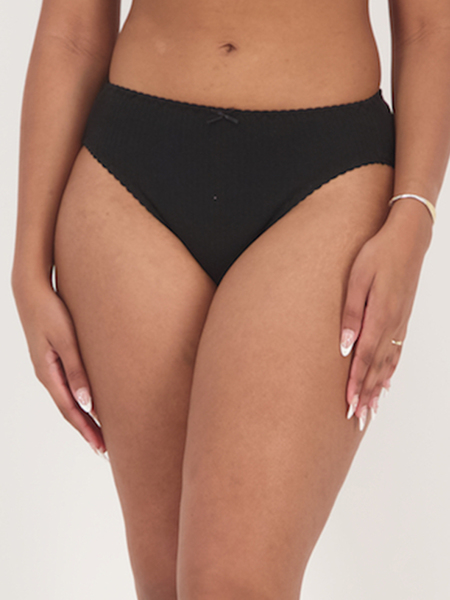 Bonds Women's Icons Microfibre Bikini 2 Pack - Black