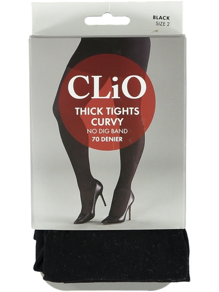 70 Denier Curvy Tights Clio Womens