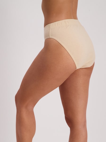 Buy KETKAR Women's High Waisted Briefs Seamless Lace Panties_Beige,Small at
