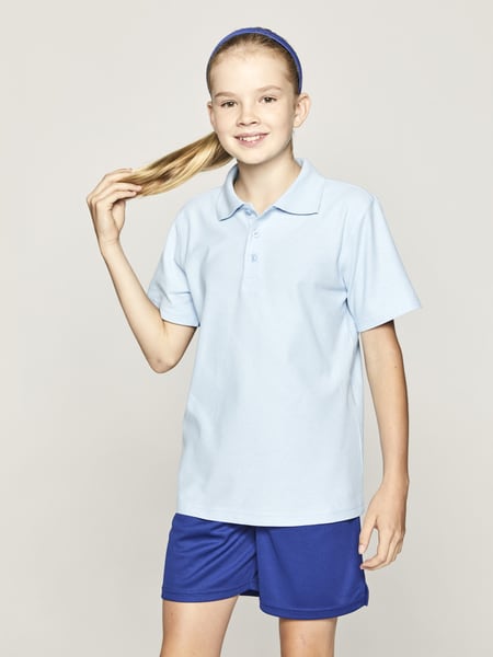 Kids School Unisex Mesh Shorts - Royal Blue