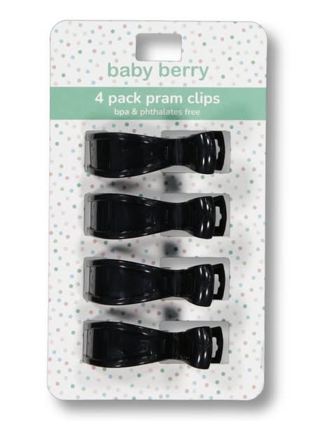 Baby 4 Pack Pram Clips