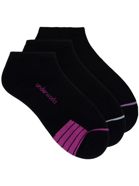 Low Cut 3Pk Sports Socks Underworks