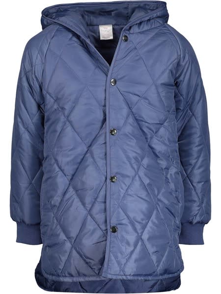 Girls Quilted Hooded Jacket