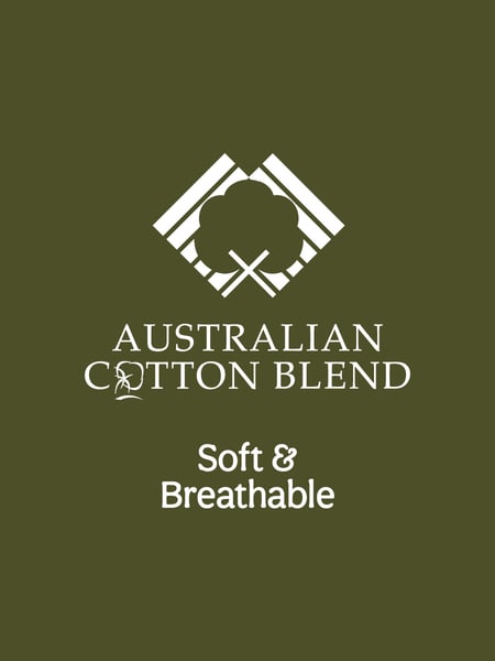 Girls Australian Cotton Blend Crop Legging