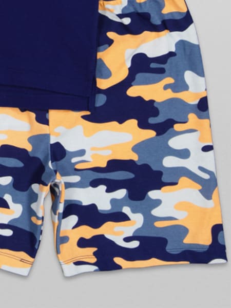Navy blue Boys Tie Dye Pyjama Set | Best&Less™ Online