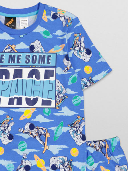 Light blue Boys Tie Dye Pyjama Set | Best&Less™ Online