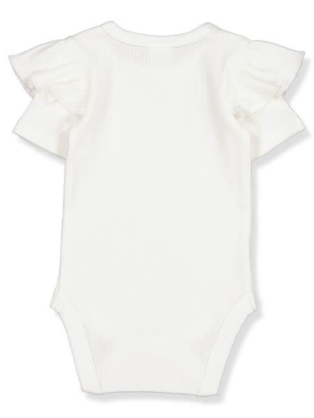 Baby Short Sleeve Frill Bodysuit