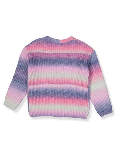 Girls Ombre Knit Cardigan