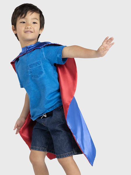 Medium blue Kids 1-7 Superhero Cape | Best&Less™ Online