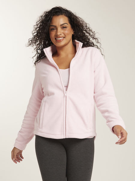 Light pink Womens Polar Fleece Jacket
