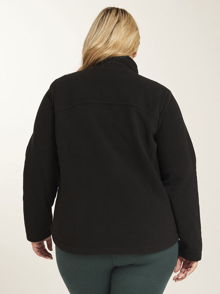 Womens Plus Size Polar Fleece Jacket