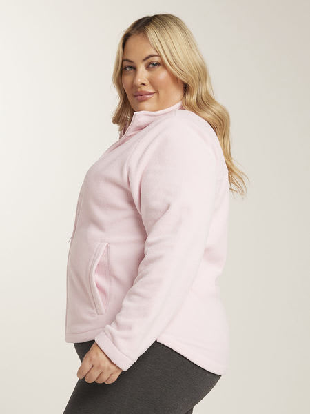 Polyester Women's Fleece Jacket  Women's Jackets Plus Size Polar