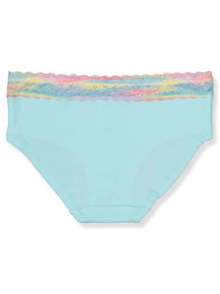 Girls Wide Lace Waistband Brief