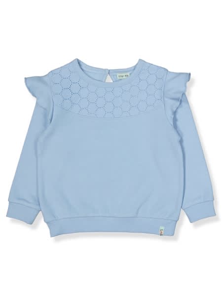 Toddler Girl Lilly And Sid Fleece Top