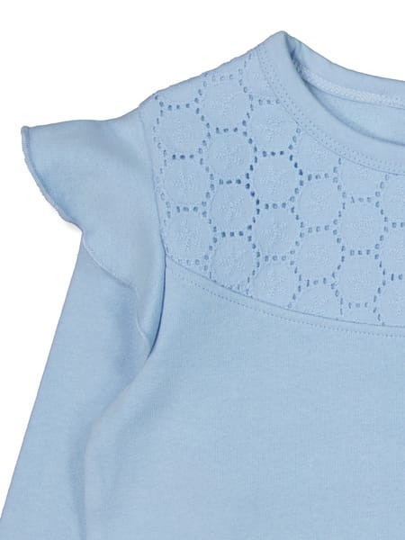 Toddler Girl Lilly And Sid Fleece Top